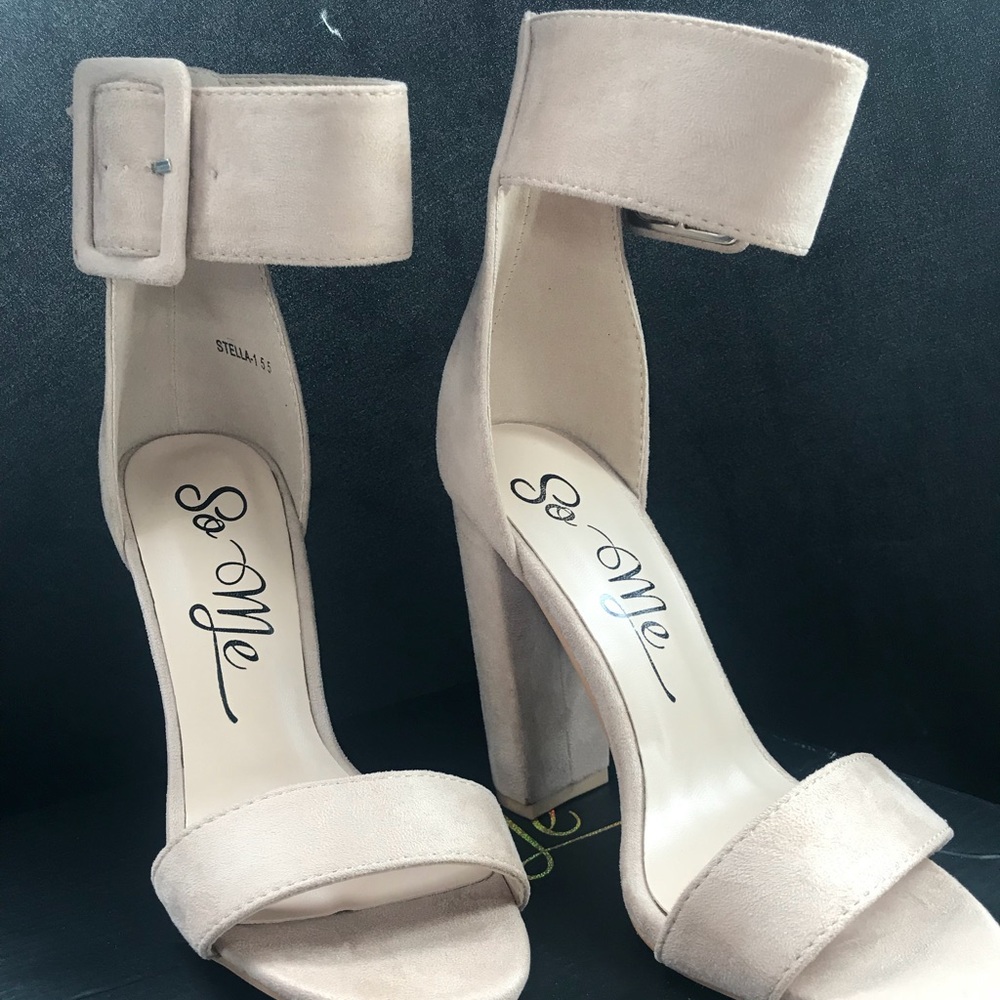 Fashion Nova Nude Heels